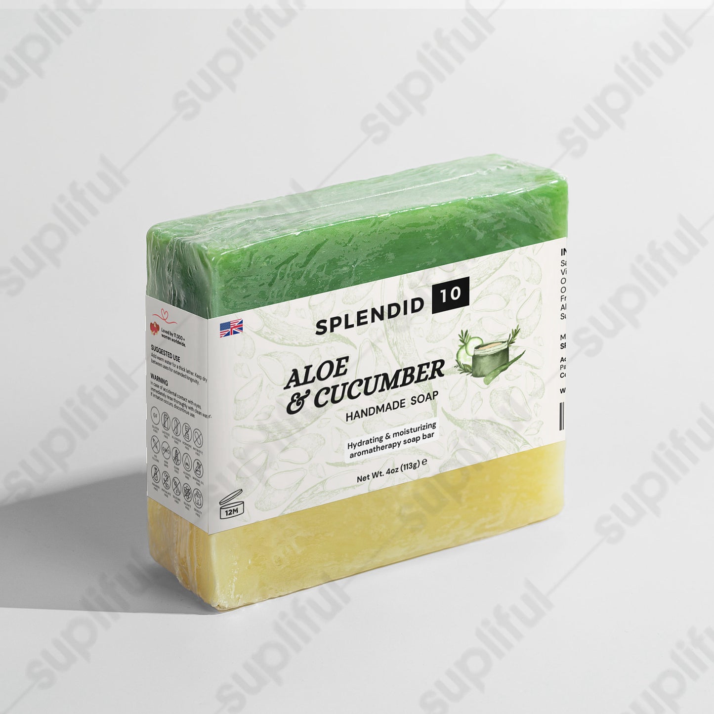 Aloe & Cool Cucumber Soap