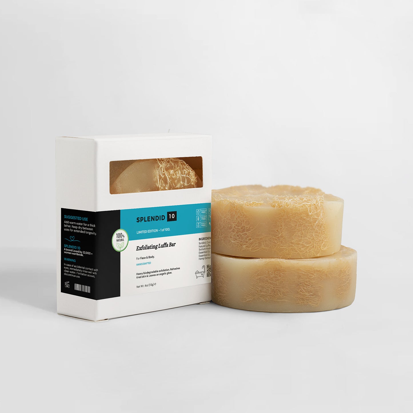Exfoliating Luffa Bar