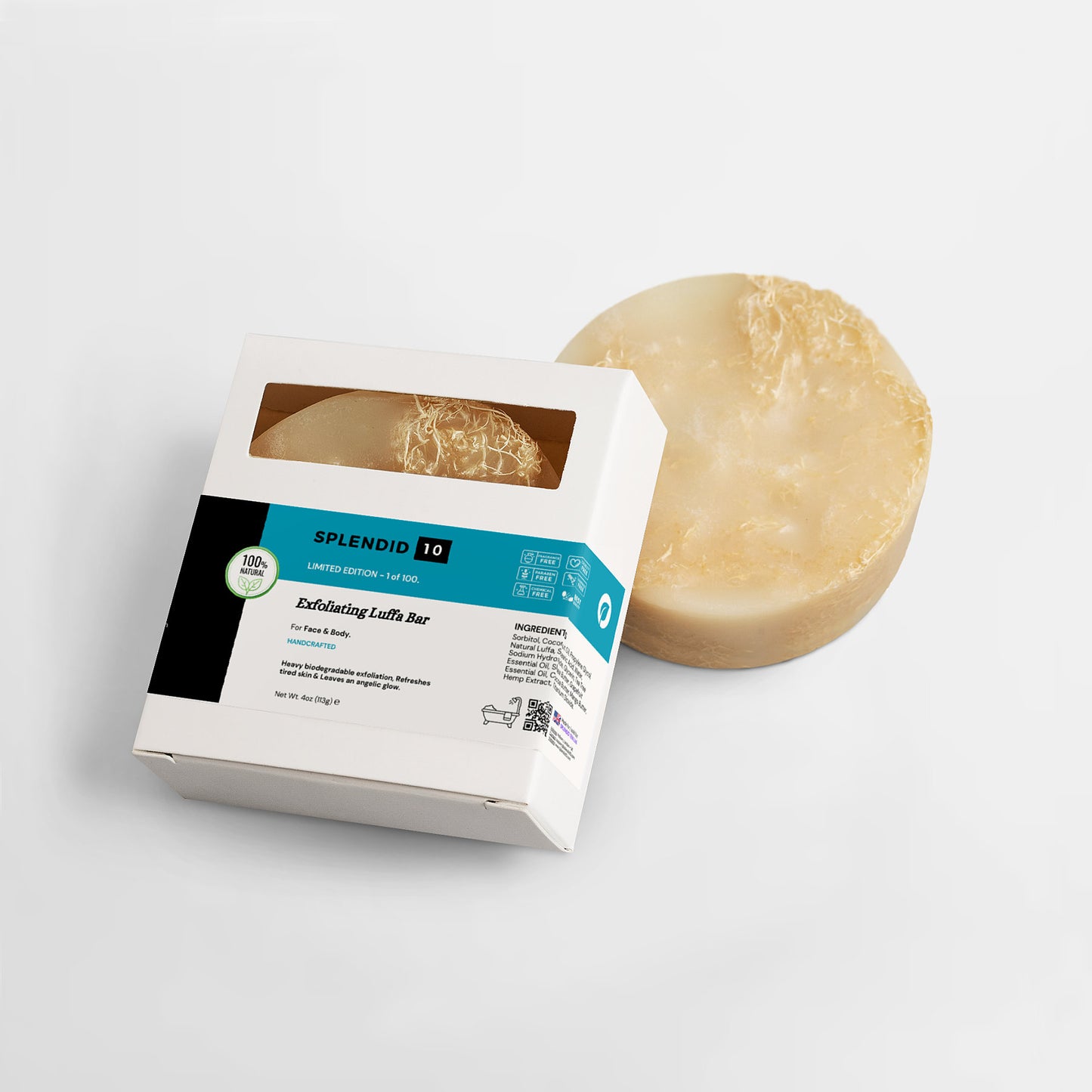 Exfoliating Luffa Bar