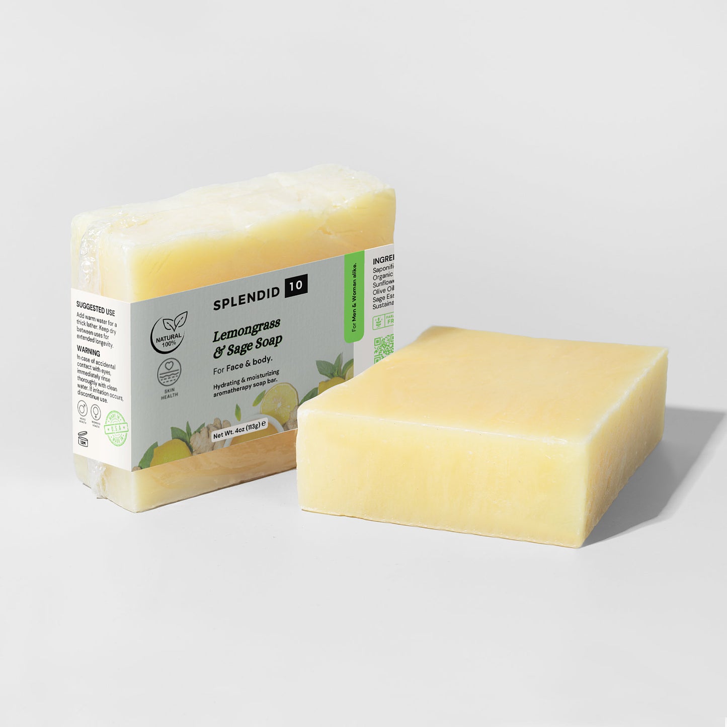 Lemongrass & Sage Soap