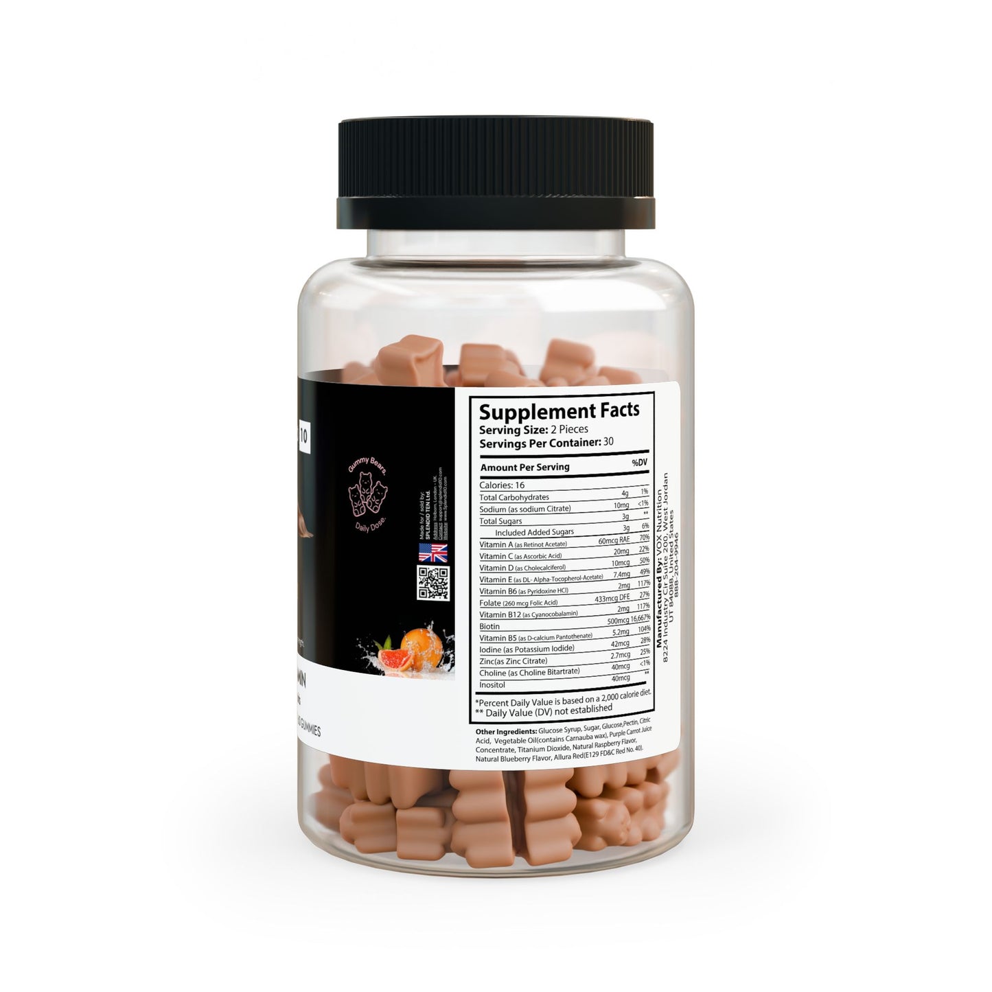 Hair Vitamin Gummies (60 Gummies)